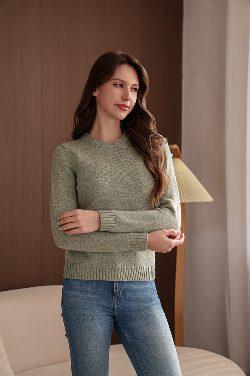 Kylie Donegal Merino Sweater#color_pale-green