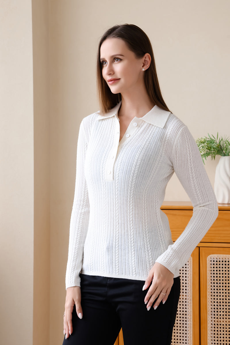 Camila Polo Collar Sweater