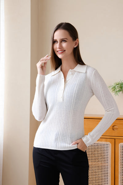 Camila Polo Collar Sweater