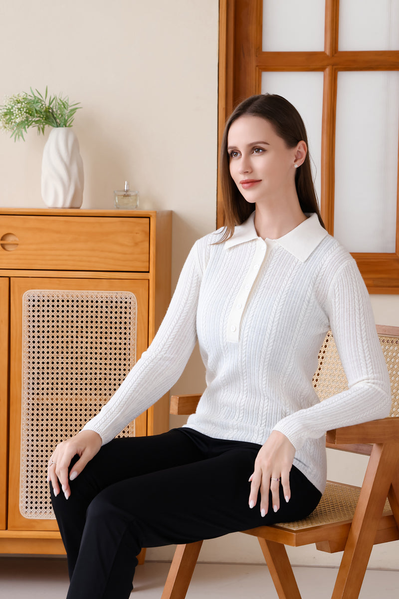 Camila Polo Collar Sweater
