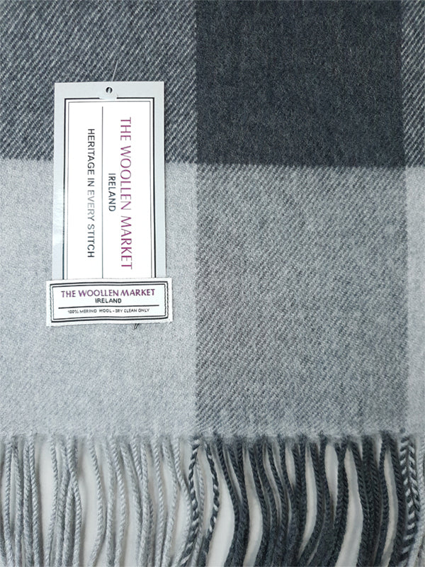 Merino Wool Scarf#color_grey