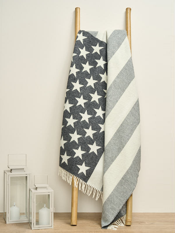 American Flag Blanket#color_grey