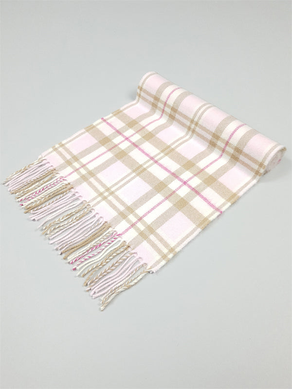 Merino Wool Scarf Made in Ireland#color_pink